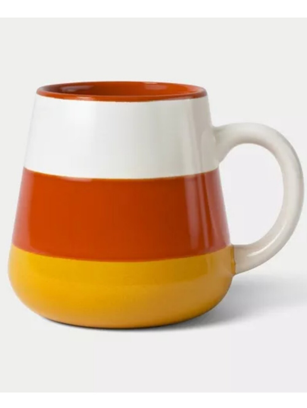 NWT Hyde and EEK! Halloween Stoneware Candy Corn Mug 15.5 fl oz